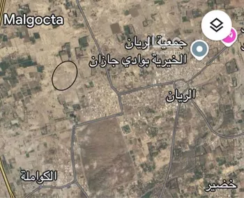 أرض للبيع في حي الريان, مدينة الريان, منطقة جازان