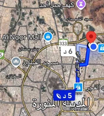 أرض للبيع في شارع علي زين العابدين, حي بنى حارثة, مدينة المدينه المنوره, منطقة المدينة المنورة