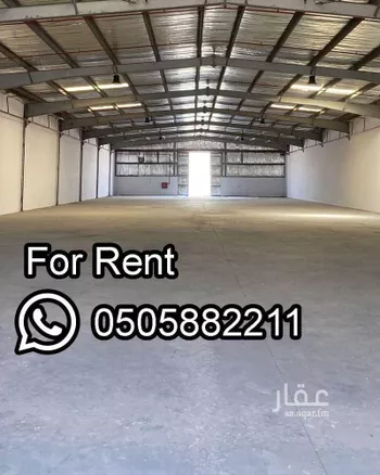 مستودع للإيجار في شارع صارم الدين العواد, حي الخالدية الجنوبية, مدينة الدمام, المنطقة الشرقية