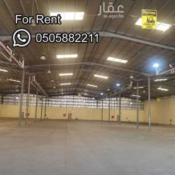 مستودع للإيجار في شارع صارم الدين العواد, حي الخالدية الجنوبية, مدينة الدمام, المنطقة الشرقية