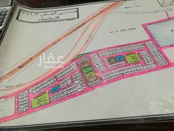 أرض للبيع في شارع امرؤ القيس ابن الاصبع ، حي الرمال ، صفوى ، القطيف