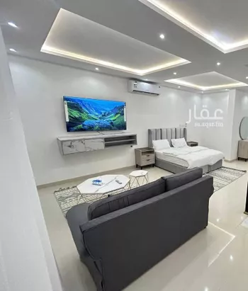 استديو مفروش للحجز في شارع الأمير خالد بن بندر بن عبدالعزيز, العارض, الرياض صورة 5