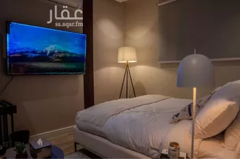 استديو مفروش للحجز في شارع الحلية, حي الملقا, الرياض صورة 3