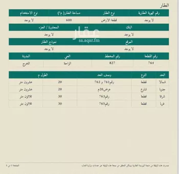 أرض للبيع في حي الواحة, مدينة الخرج, منطقة الرياض صورة 2