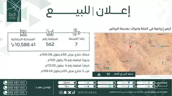 أرض للبيع في حي الكلاء ومزارعها, مدينة الكلاء ومزارعها, منطقة الرياض