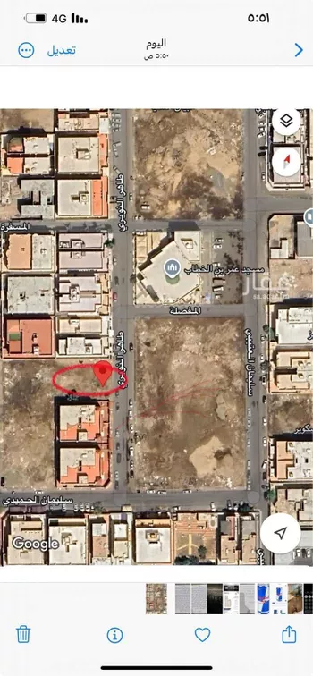 أرض للبيع في شارع طاهر النويري, حي الفلاح, مدينة جدة, منطقة مكة المكرمة