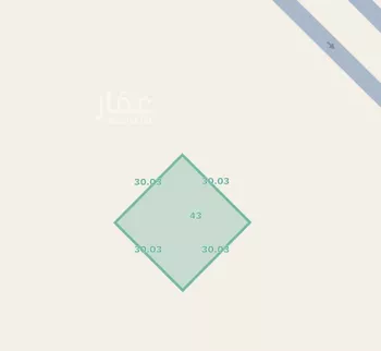 أرض للبيع في حي عريض, مدينة الرياض, منطقة الرياض صورة 3