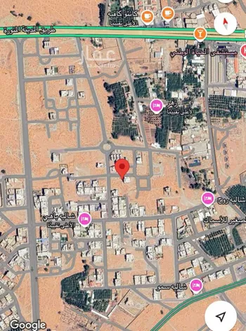 أرض للبيع في حي العونية, مدينة عنيزه, منطقة القصيم