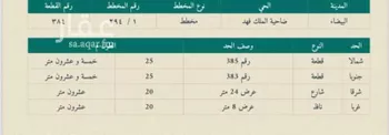 أرض للبيع في شارع ابراهيم الخياري, حي ضاحية الملك فهد, مدينة الدمام, المنطقة الشرقية