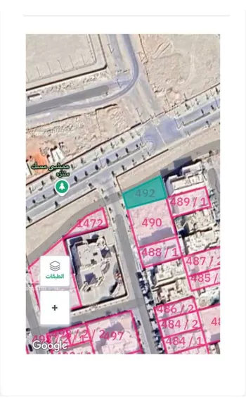 أرض للبيع في شارع احمد مسيوي, حي عرقة, مدينة الرياض, منطقة الرياض صورة 2