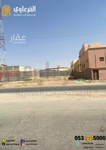 أرض للبيع في شارع ابن القيم الجوزية, حي الوفاء, مدينة عنيزه, منطقة القصيم
