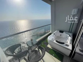 شقة مفروشة للحجز في طريق الكورنيش الفرعي ، حي الشاطئ ، جدة ، جدة
