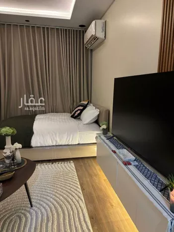استديو مفروش للحجز في شارع أرطأة بن كعب, حي العقيق, الرياض صورة 4