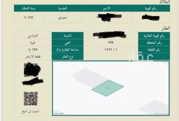 أرض للبيع في شارع بدون , حي طيبة, مدينة الدوادمى, منطقة الرياض صورة 3