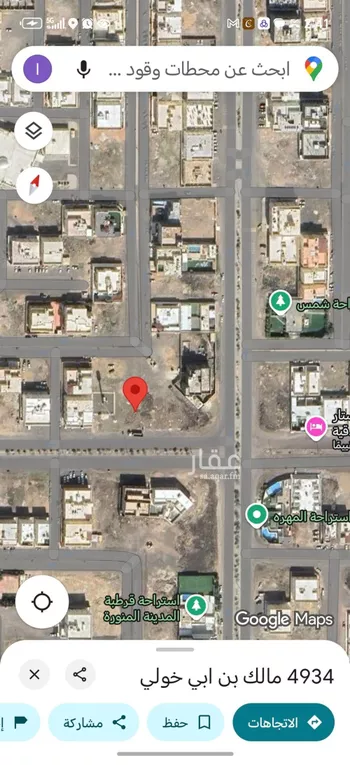 أرض للبيع في شارع مالك بن ابي خولي , حي الملك فهد, مدينة المدينه المنوره, منطقة المدينة المنورة صورة 3