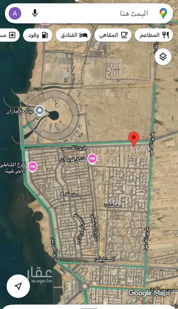 أرض للإيجار في شارع طريق الملك سعود, حي المحمدية 2, مدينة جازان, منطقة جازان صورة 2