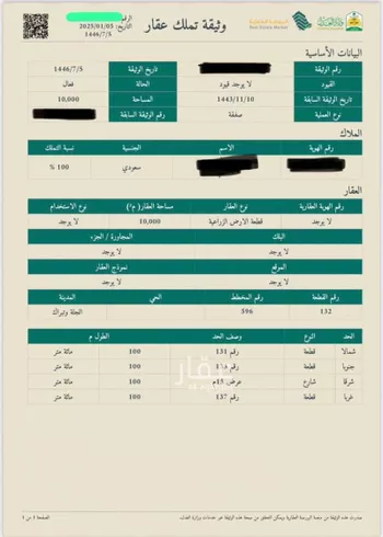 أرض للبيع في شارع علي ابن ابي طالب ، المشاعلة ، القويعية