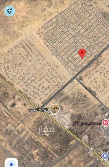 أرض للبيع في شارع شارع, حي الخضراء 1, مدينة بيش, منطقة جازان