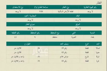 أرض للبيع في شارع 15984564, مدينة الجبريه, منطقة حائل صورة 3
