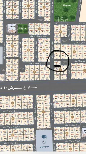 أرض للبيع في شارع الفاروق 24, حي الإزدهار, مدينة بريده, منطقة القصيم صورة 2