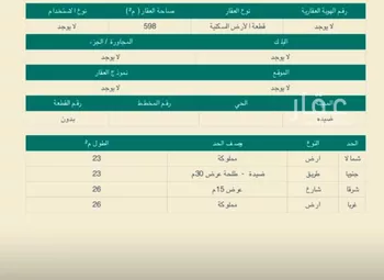 أرض للبيع في حي ضيده, مدينة ضيده, منطقة القصيم صورة 2