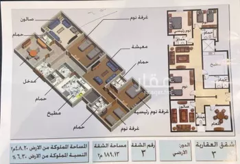 شقة للبيع في شارع الحسين بن محمد أبو ثور, حي الزاهر, مدينة مكه المكرمه, منطقة مكة المكرمة