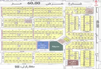 أرض للبيع في حي الوسام, مدينة الدمام, المنطقة الشرقية