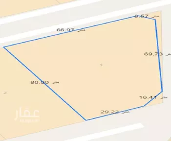 أرض للبيع في شارع الرسان, حي السلي, مدينة الرياض, منطقة الرياض صورة 3