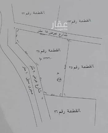 أرض للبيع في شارع حريملاء 376, حي الخزيمي, مدينة حريملاء, منطقة الرياض صورة 2