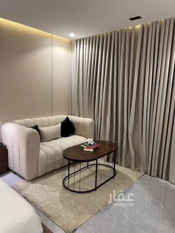 استديو مفروش للحجز في شارع رقم, حي الملقا, الرياض صورة 3