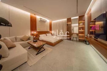 استديو مفروش للحجز في شارع خالد بن الوليد الفرعي ، حي غرناطة ، الرياض ، منطقة الرياض