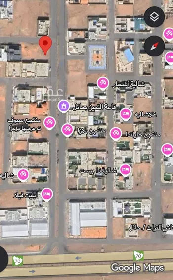 أرض للبيع في شارع ابن عريج ، حائل ، منطقة حائل