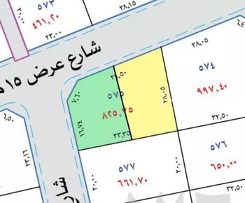 أرض للبيع في شارع لايوجد, حي المنار, مدينة عنيزه, منطقة القصيم