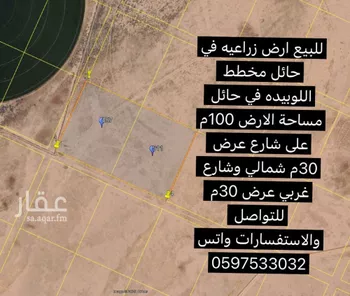 أرض للبيع في شارع لايوجد, حي الدوية, مدينة الدويه, منطقة حائل
