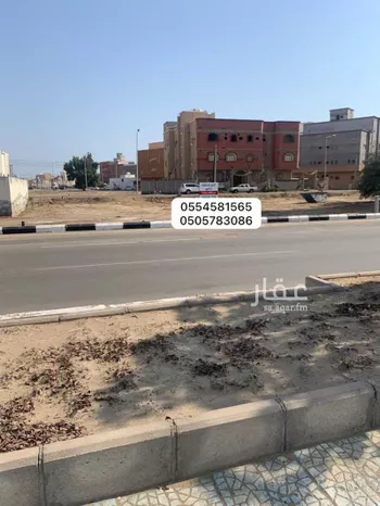 أرض للبيع في حي الخالدية ب, مدينة القنفذه, منطقة مكة المكرمة