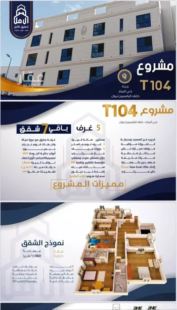 شقة للبيع في حي المنار, مدينة جدة, منطقة مكة المكرمة