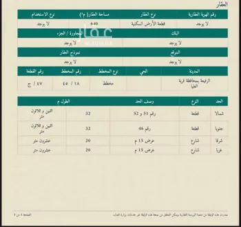 أرض للبيع في شارع الكوثر 2, حي الكوثر, مدينة قرية العليا - الرفيعه, المنطقة الشرقية صورة 2