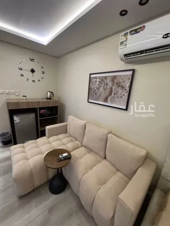 استديو مفروش للحجز في شارع الامير سعد بن عبدالرحمن الفرعي ، حي الجزيرة ، الرياض ، منطقة الرياض