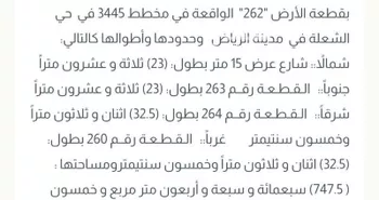 أرض للبيع في حي الشرق ، الرياض ، منطقة الرياض صورة 2