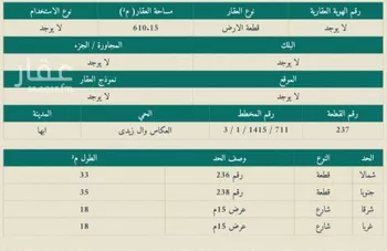 أرض للبيع في شارع اجلي, حي السلام, مدينة ابها, منطقة عسير صورة 3