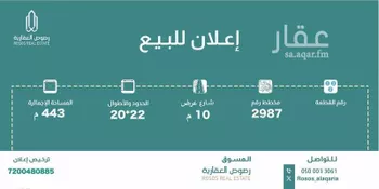 أرض للبيع في شارع عمرو الفهمي, حي السويدي, مدينة الرياض, منطقة الرياض صورة 2