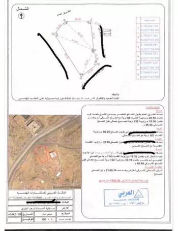 أرض للإيجار في بني سار ، منطقة الباحة صورة 3