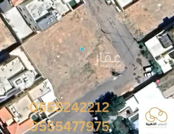 أرض للبيع في شارع حيده ابن معاوية, حي الشفاء, مدينة حائل, منطقة حائل