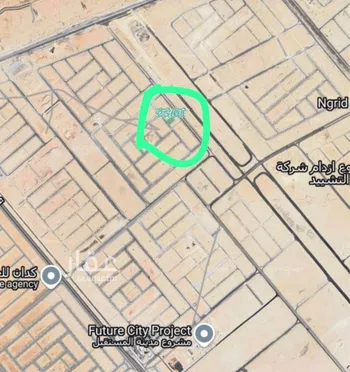 أرض للبيع في شارع شارع, حي الوسام, مدينة الرياض, منطقة الرياض صورة 2