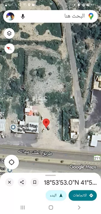أرض للإيجار في حي غرناطة, مدينة حدبه المراره, منطقة عسير