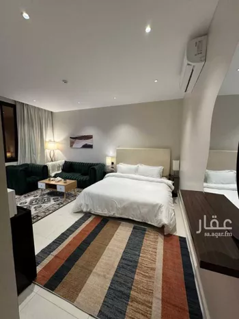 استديو مفروش للحجز في شارع دباس بن راشد, حي قرطبة, الرياض صورة 2