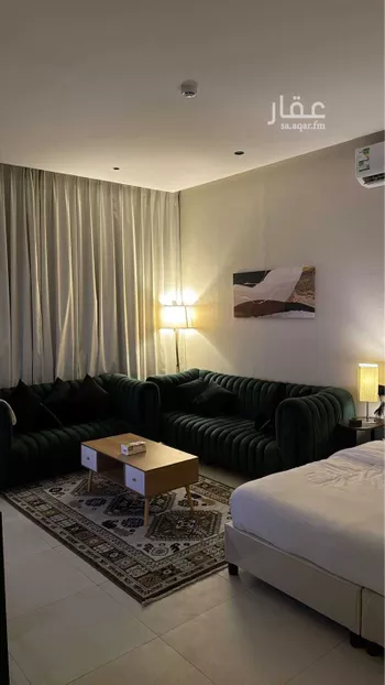 استديو مفروش للحجز في شارع دباس بن راشد, حي قرطبة, الرياض