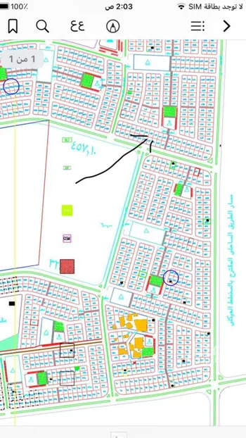 أرض للبيع في شارع 17983843, حي الروابي, مدينة جازان, منطقة جازان صورة 5