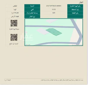أرض للبيع في شارع 0000, حي الهدا, مدينة امارة منطقة مكة المكرمة - الطائف, منطقة مكة المكرمة صورة 3
