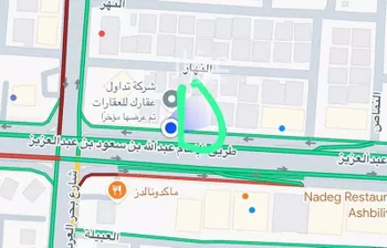أرض للإيجار في شارع عبدالله بن سعود بن عبدالعزيز الفرعى, حي اليرموك, مدينة الرياض, منطقة الرياض صورة 2